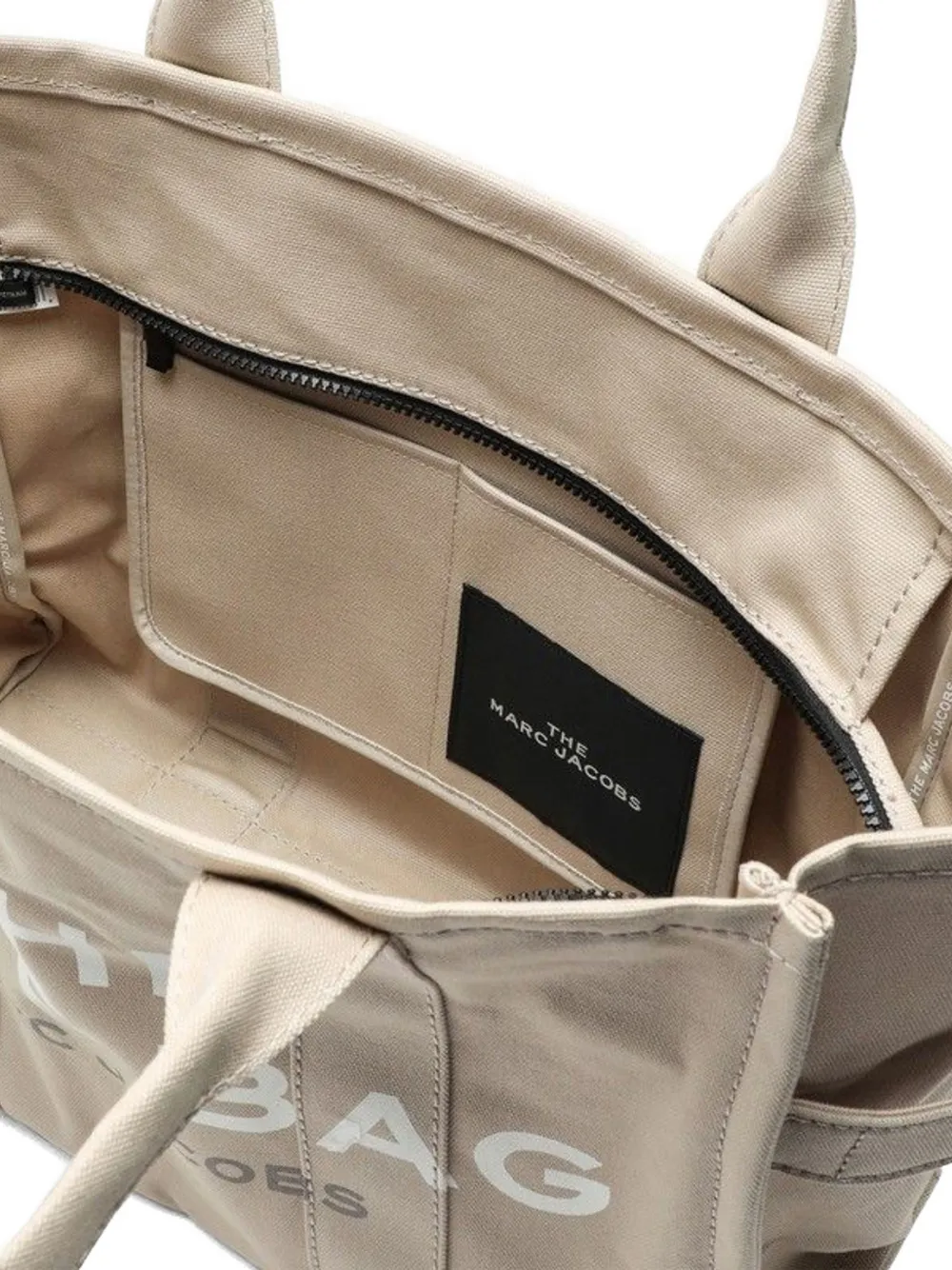 Marc Jacobs Grote The Tote canvas shopper Zwart