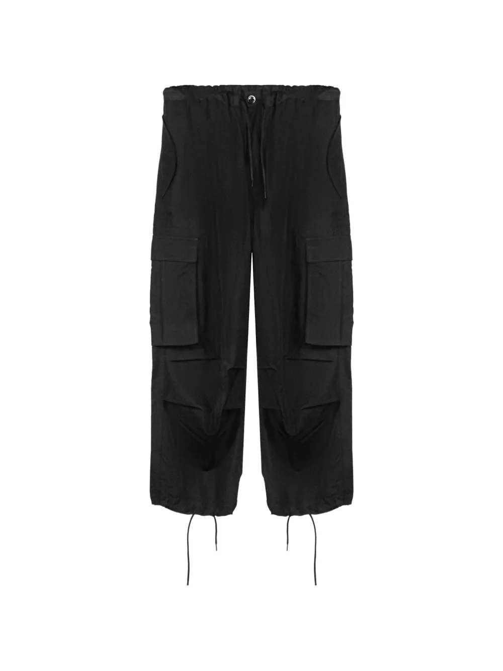 Nine In The Morning drawstring-hem cargo pants - Nero