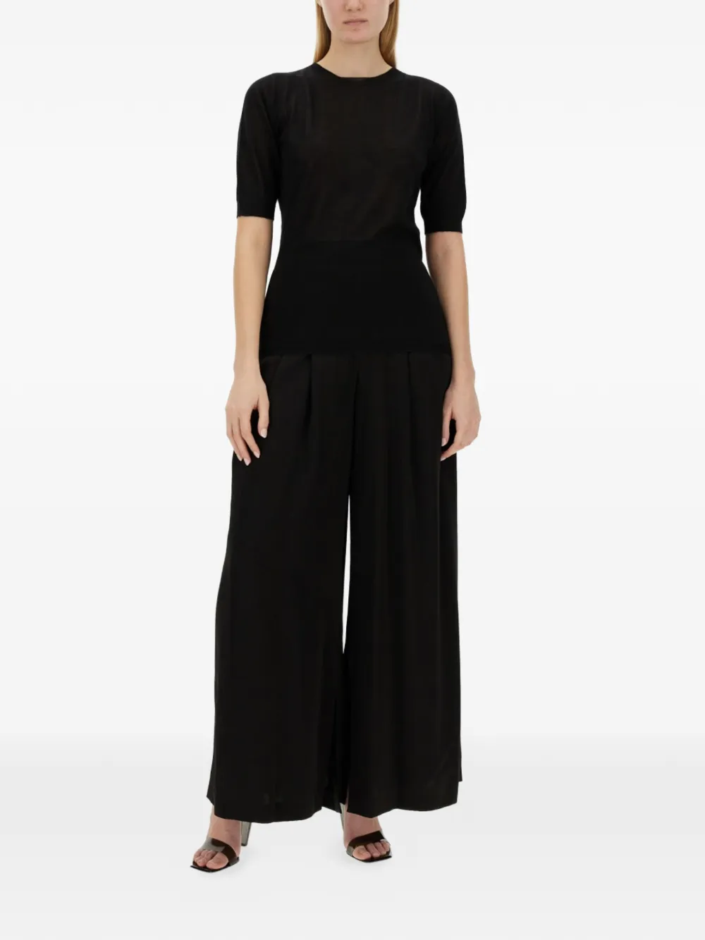 Fabiana Filippi Kasjmier T-shirt Zwart
