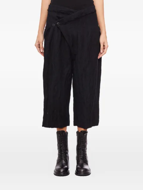 Marc Le Bihan asymmetric button trousers