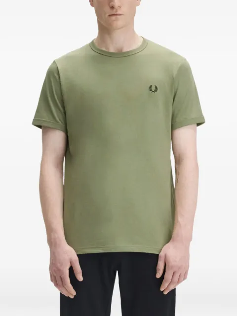 Fred Perry Ringer logo-detail T-shirt