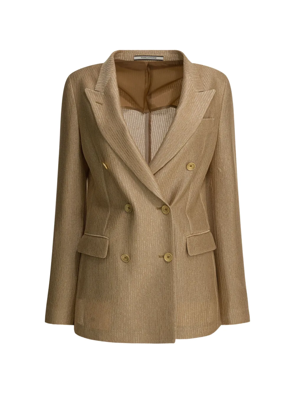 Tagliatore double-breasted blazer - Nude