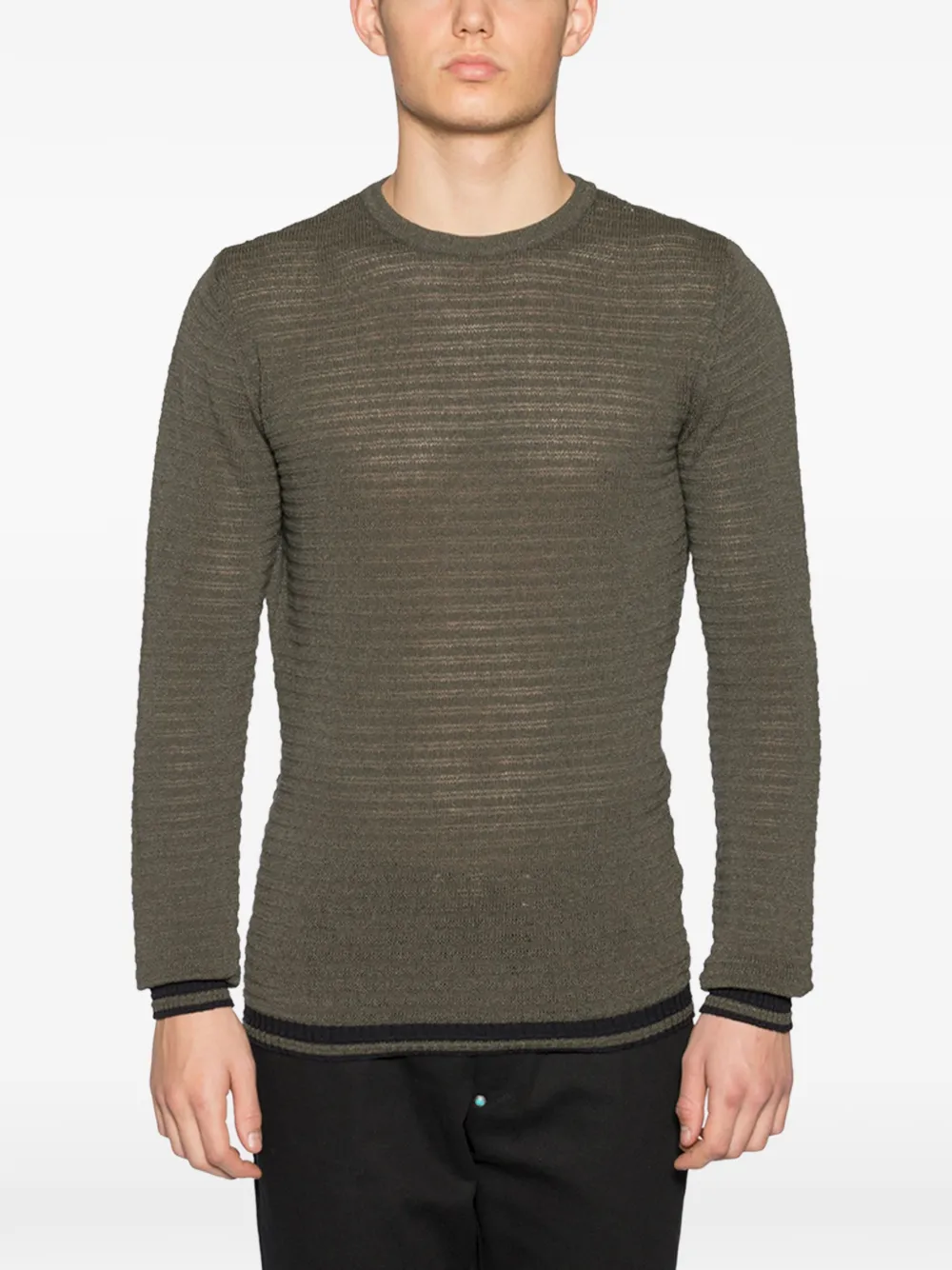 Daniele Alessandrini crewneck sweater - Verde