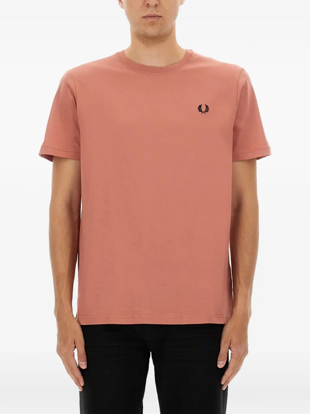 Fred Perry logo-motif T-shirt - Rosa