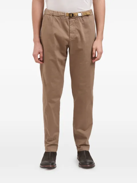 White Sand belt cotton trousers