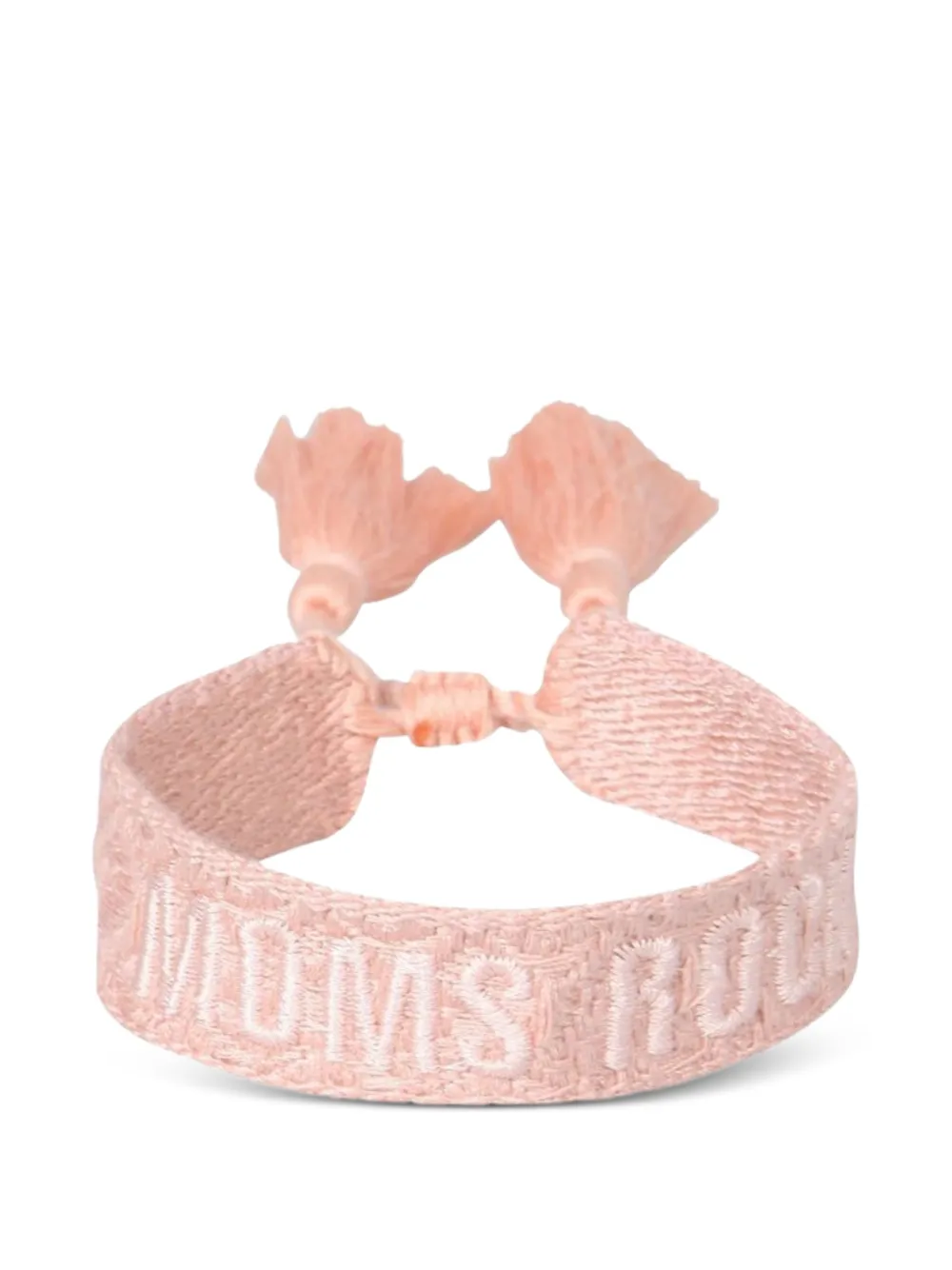 ELLA K "MOMS ROCK" braided bracelet - Rosa