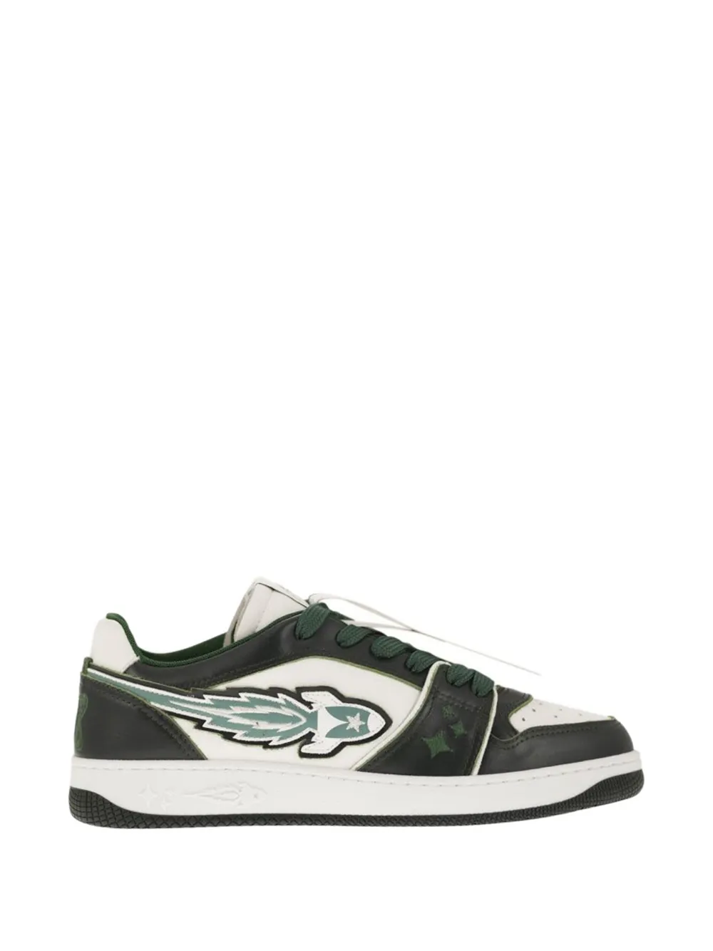 Enterprise Japan EJ Rocket logo-detail sneakers - Bianco