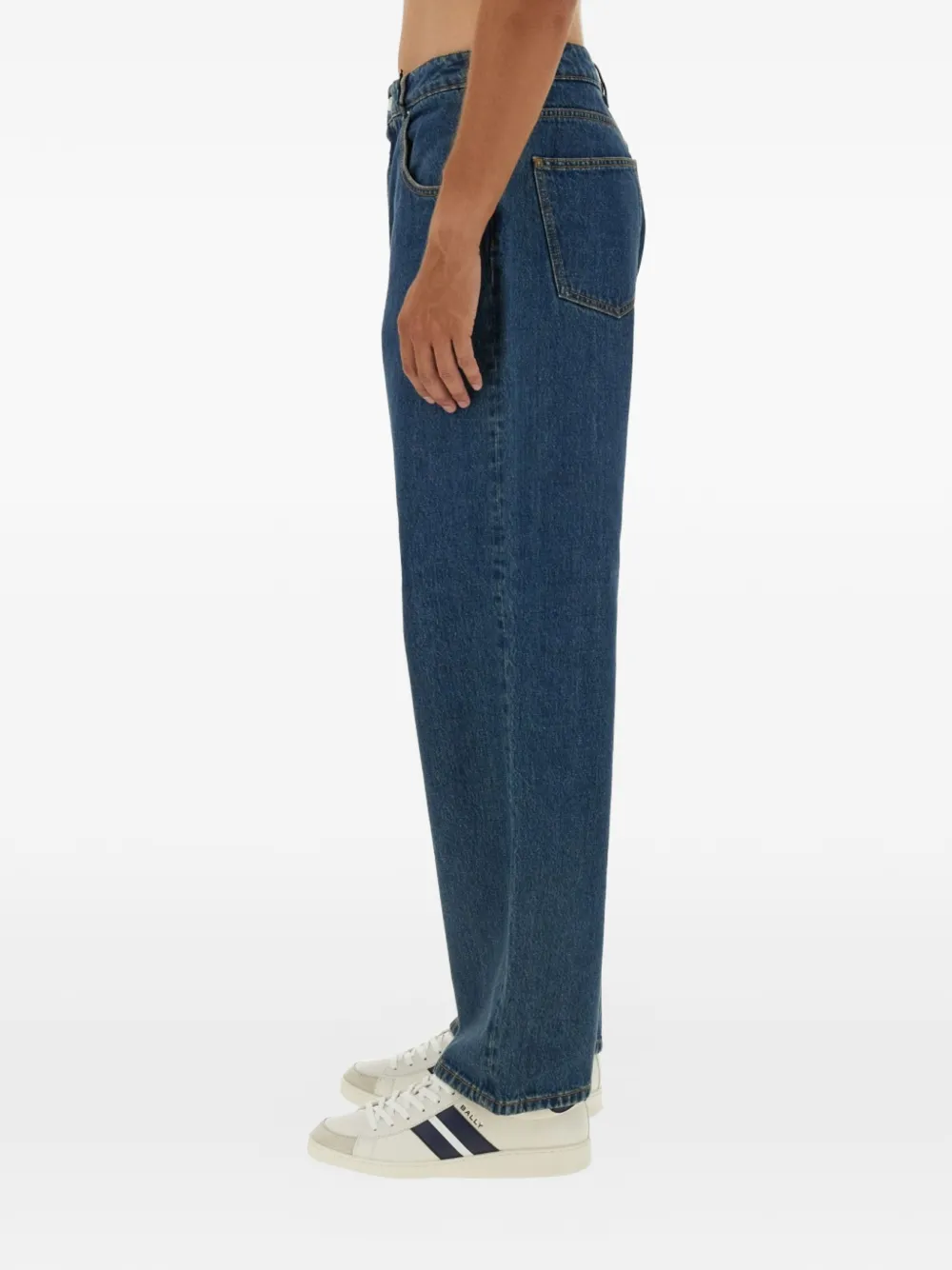 Bally Barrel-leg Jeans in Blue, view 3