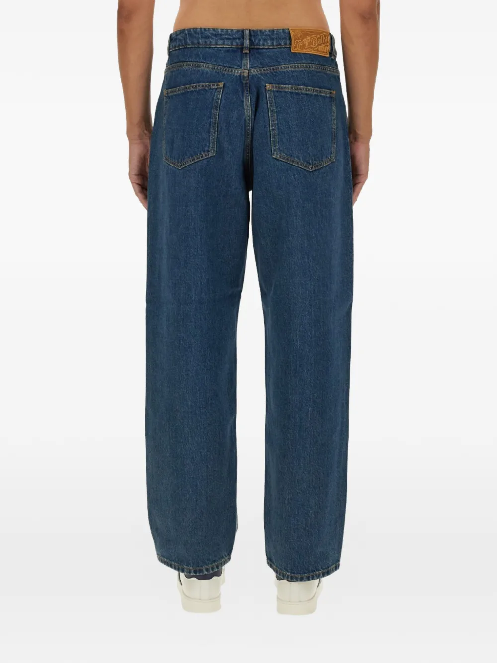 Bally Barrel-leg Jeans in Blue, view 4