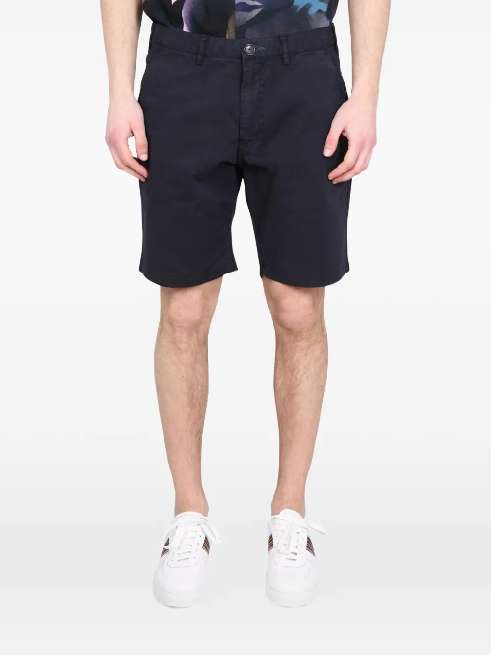 PS Paul Smith cotton bermuda shorts - Blu