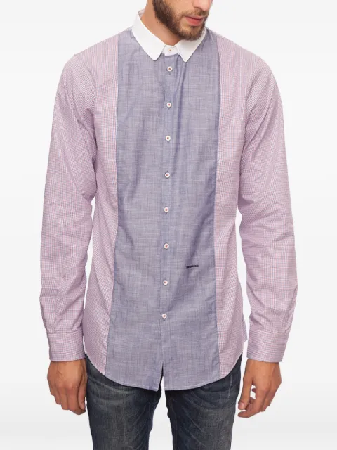 DSQUARED2 panelled shirt