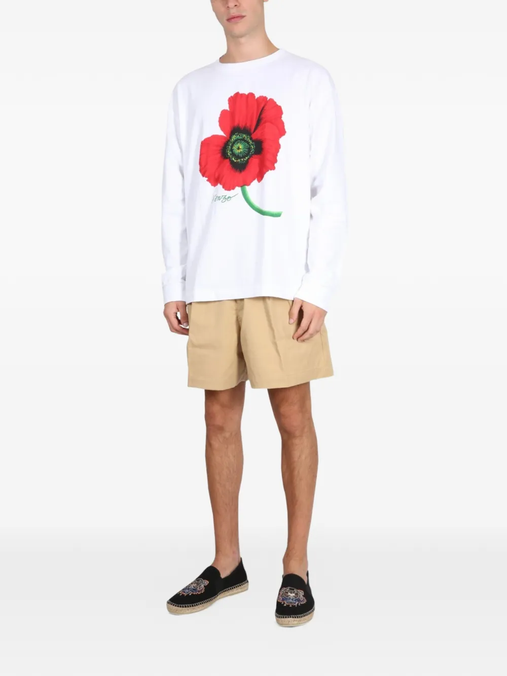 Kenzo 플리츠 쇼츠 | 버뮤다 쇼츠