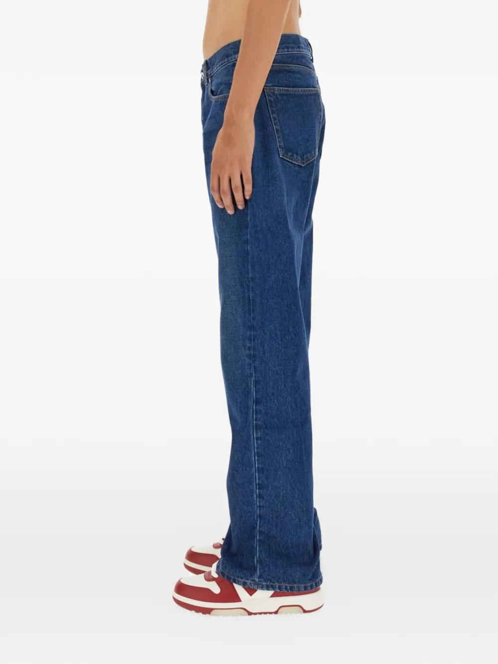 Off-White Skate Fit jeans Blauw