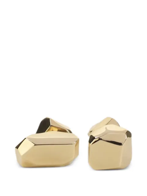 Lanvin cubic stud earrings