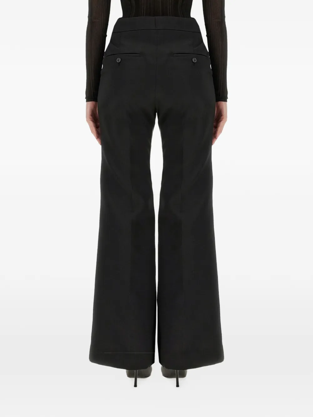Givenchy Flared broek Zwart