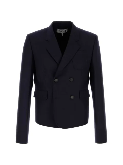 LOEWE double-breasted wool blazer