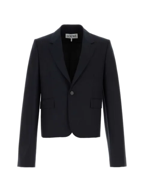 LOEWE single-breasted wool blazer