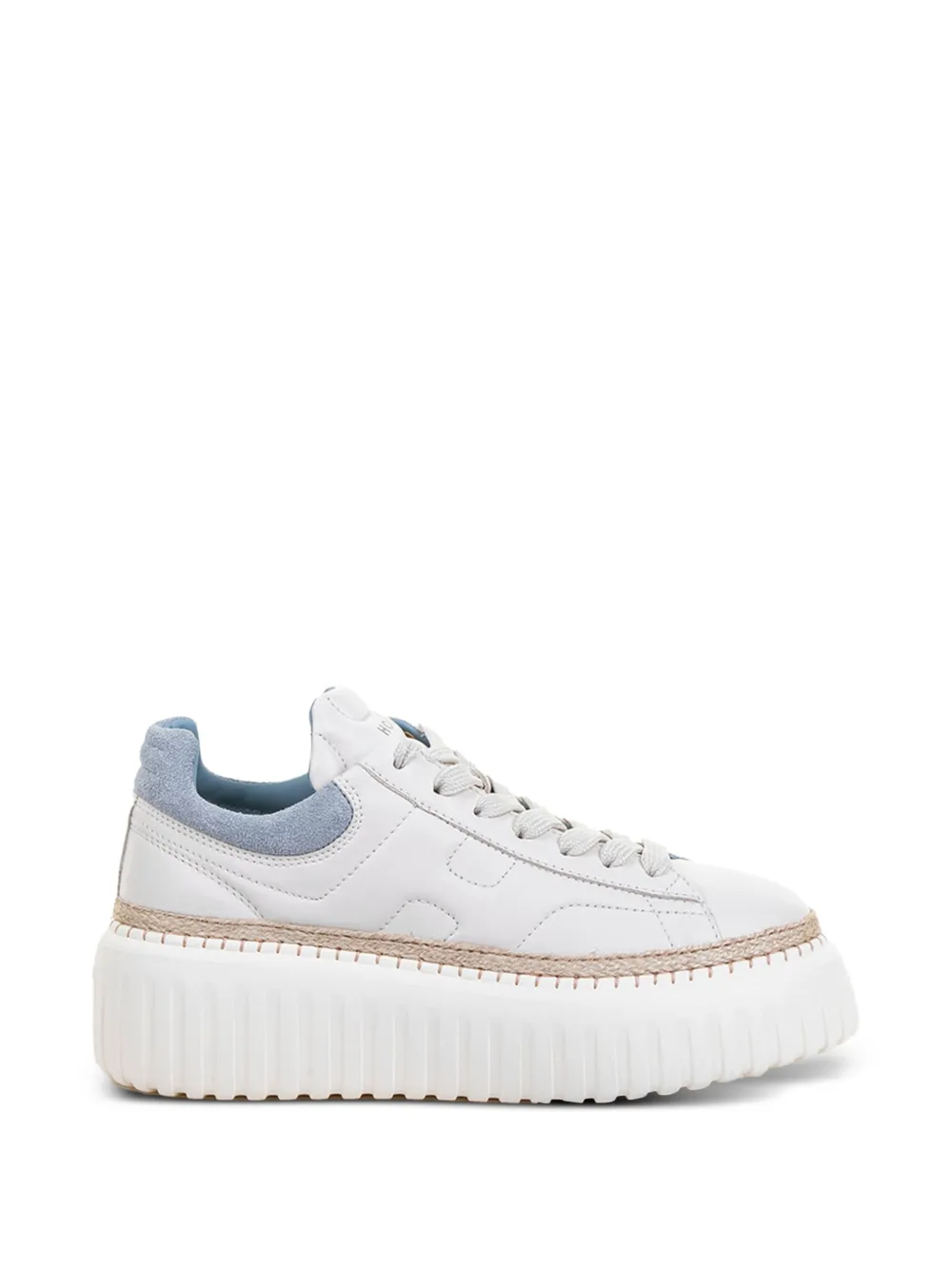 Hogan H-Stripes platform sneakers Wit