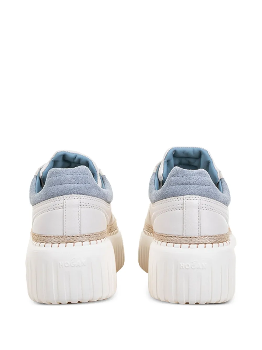 Hogan H-Stripes platform sneakers Wit