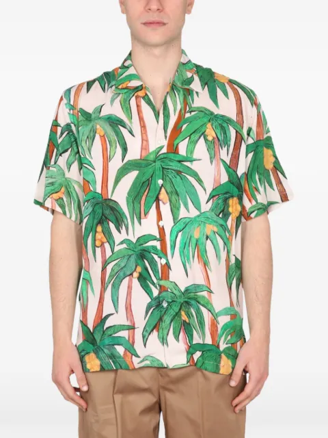 Endless Joy palm-print shirt