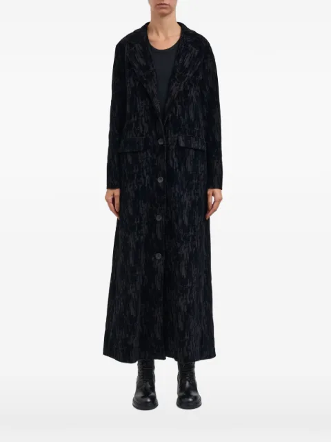 Nostra Santissima buttoned long-sleeve coat