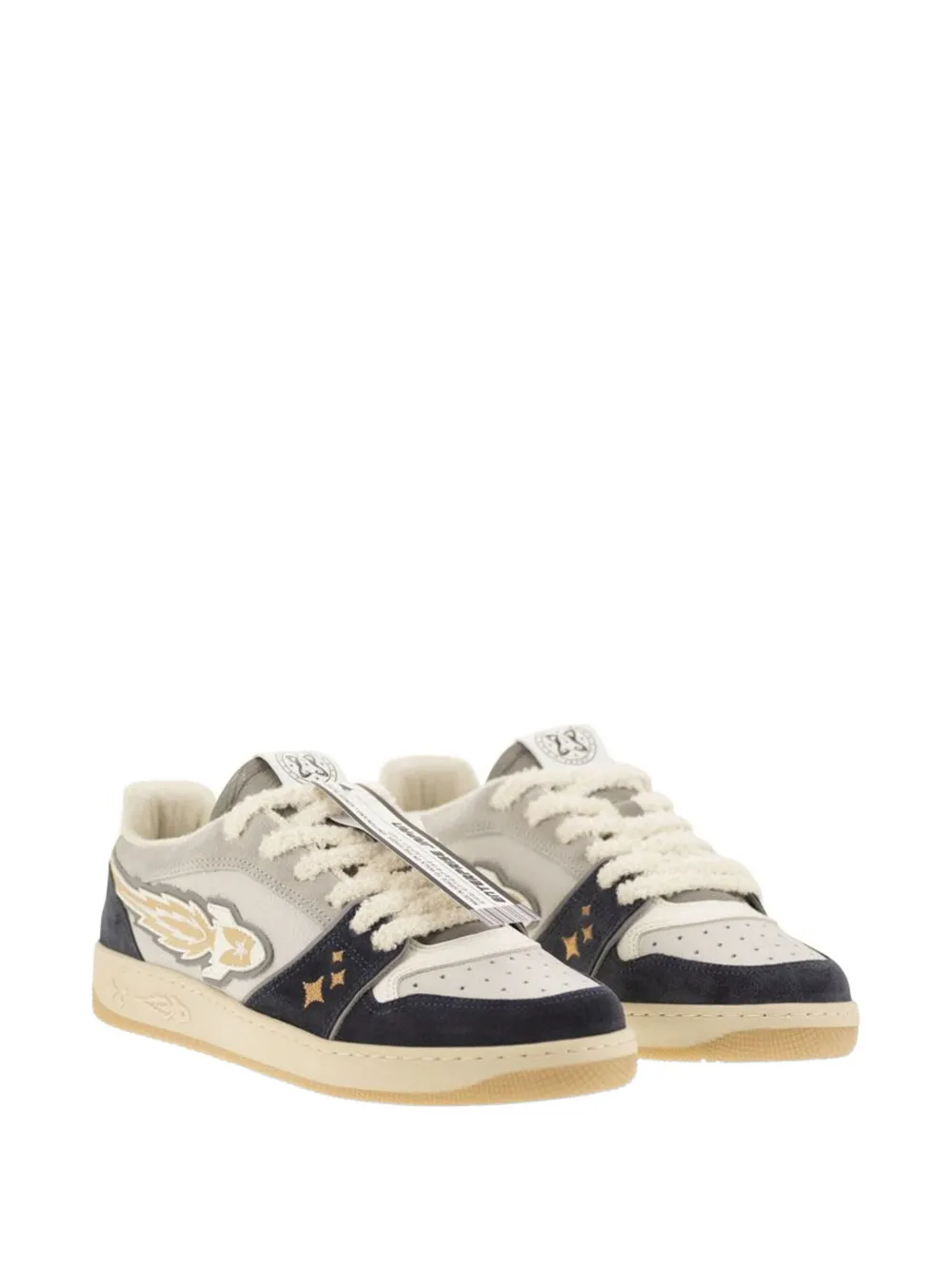 Enterprise Japan Rocket sneakers met applicatie Grijs