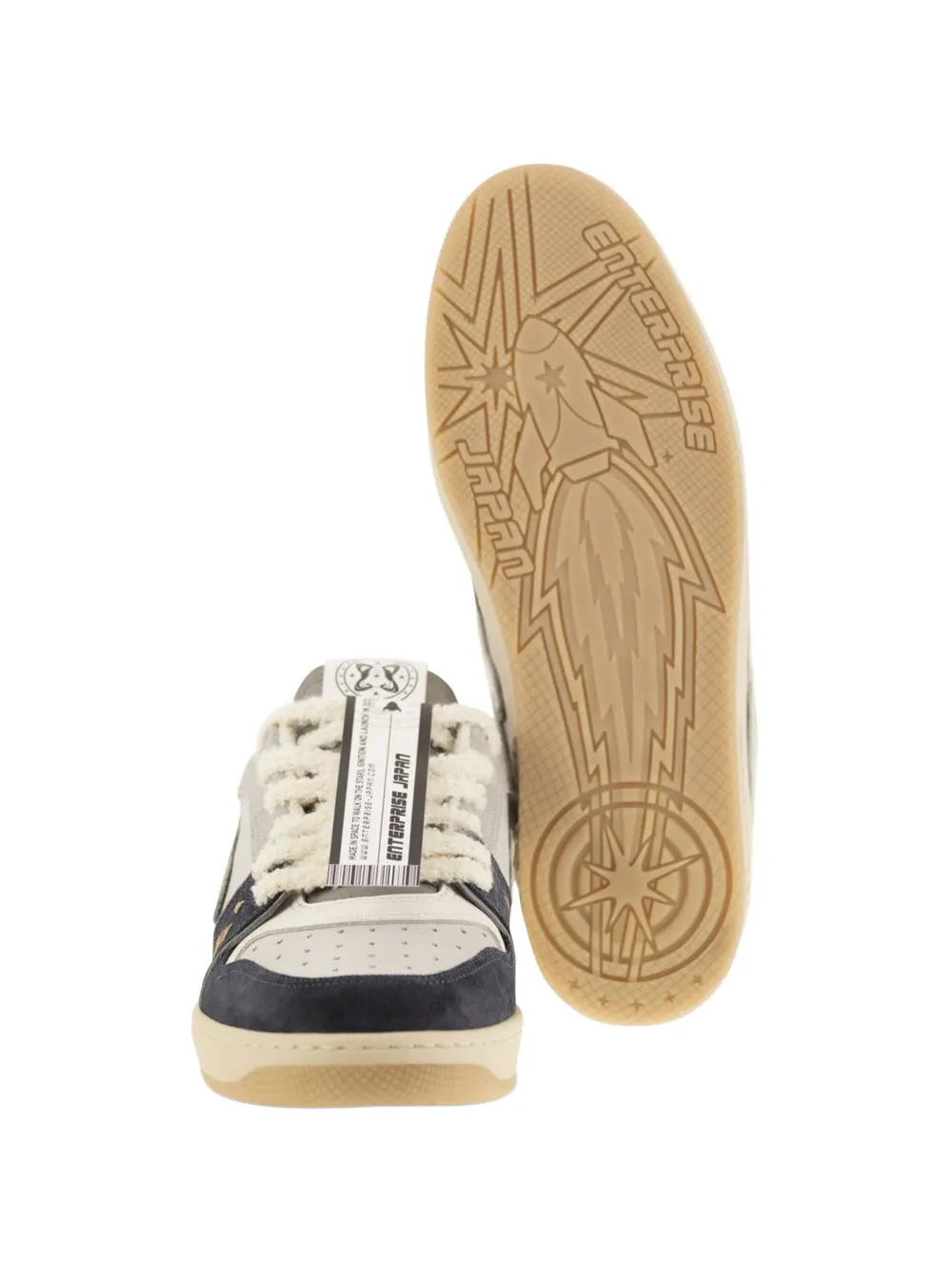 Enterprise Japan Rocket sneakers met applicatie Grijs