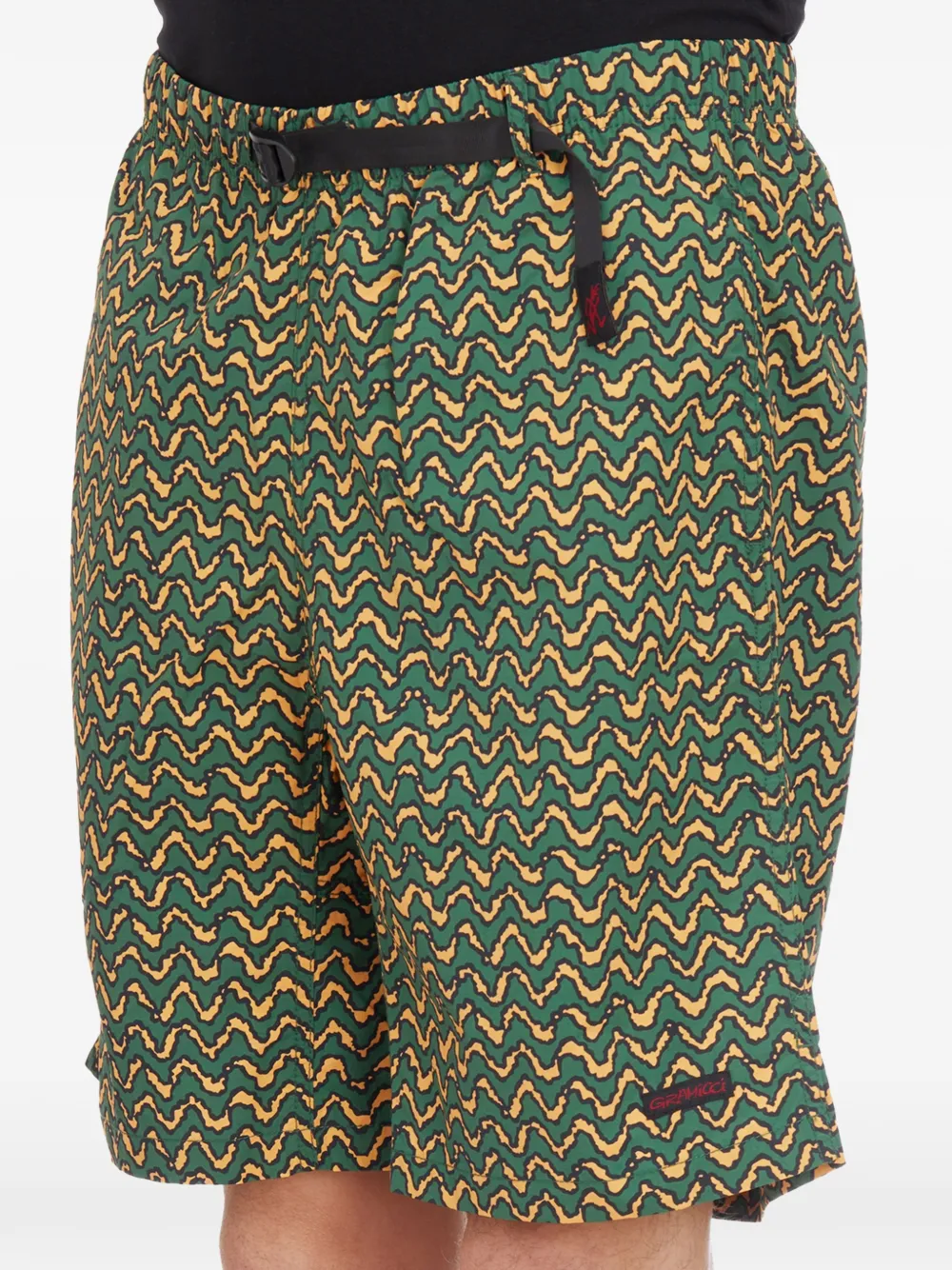 Gramicci Zigzag-pattern Short In Multi