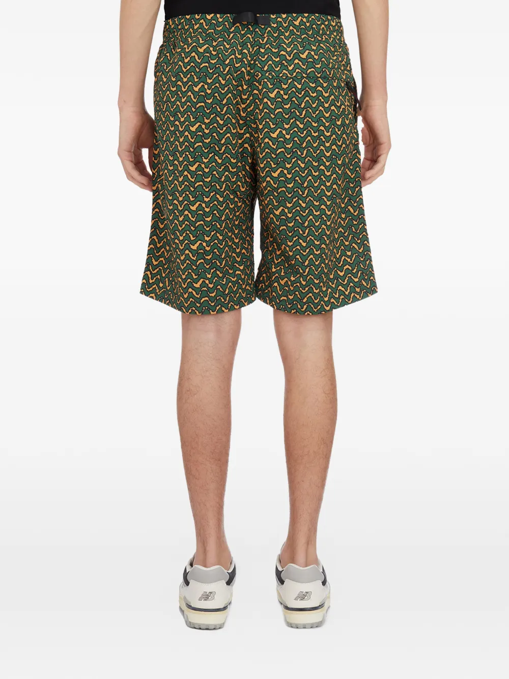 Gramicci Zigzag-pattern Short In Multi