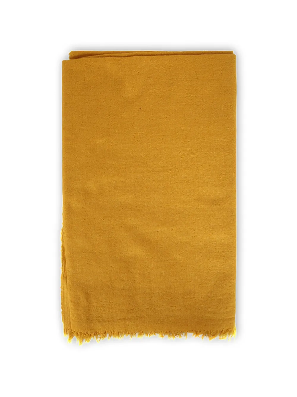 Destin frayed scarf - Giallo