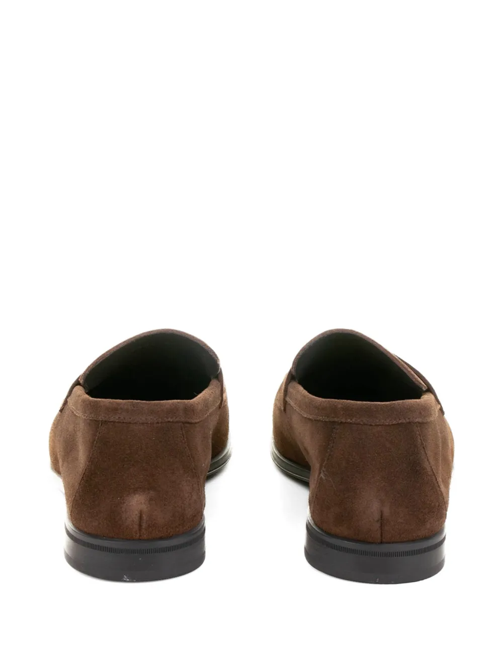 Doucal's suede moccasin loafers Bruin