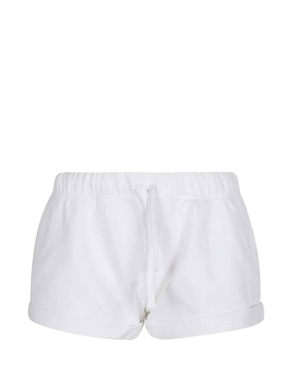 IRO Emmy logo-patch shorts - Bianco