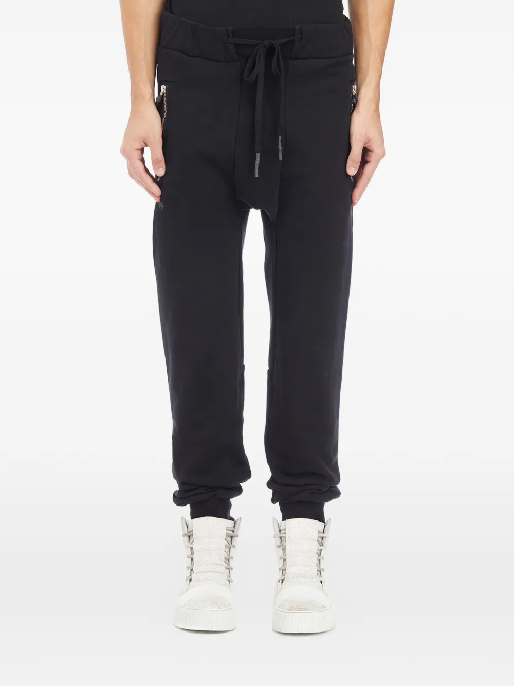 11 By Boris Bidjan Saberi zip-pockets track pants - Nero