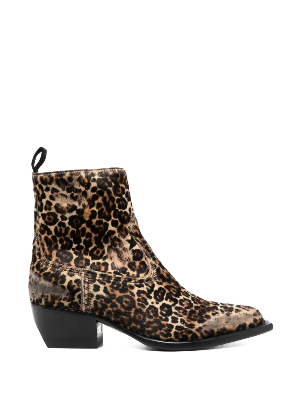 Golden Goose Debbie leopard-print boots – Brown