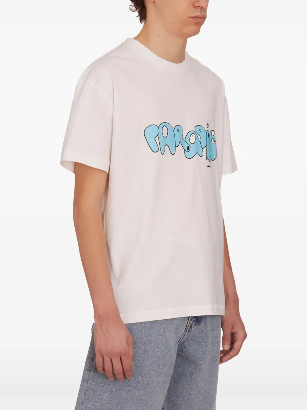 3PARADIS X 에드거 플랜스 그래픽 프린트 티셔츠 | 티셔츠