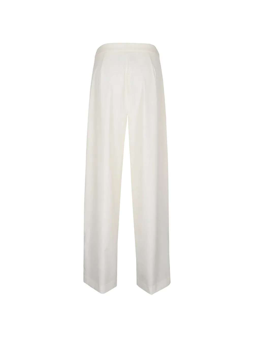 Erika Cavallini Twill broek met ceintuur Wit