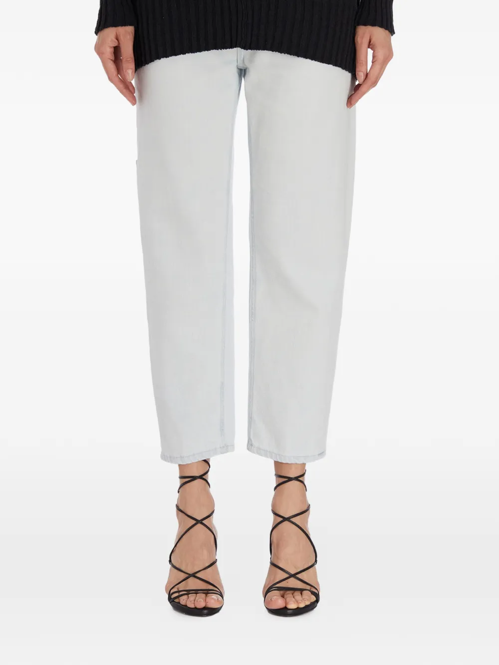 DONDUP Carrie cropped jeans - Blu