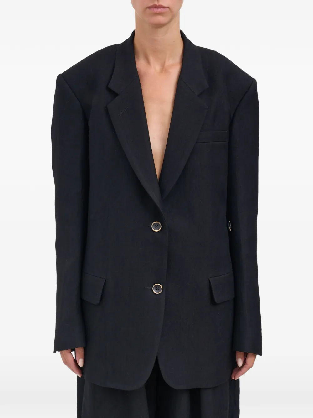 Uma Wang Kava blazer – Black