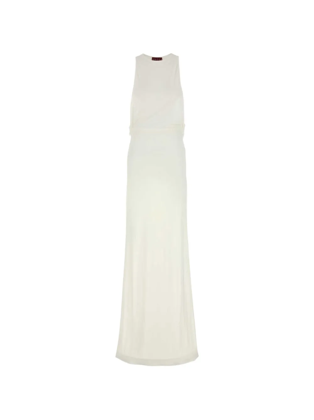 Gucci sleeveless maxi dress - Weiß