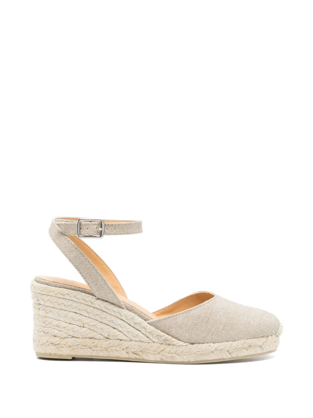 Castañer Cybil wedge-heel espadrilles - Toni neutri