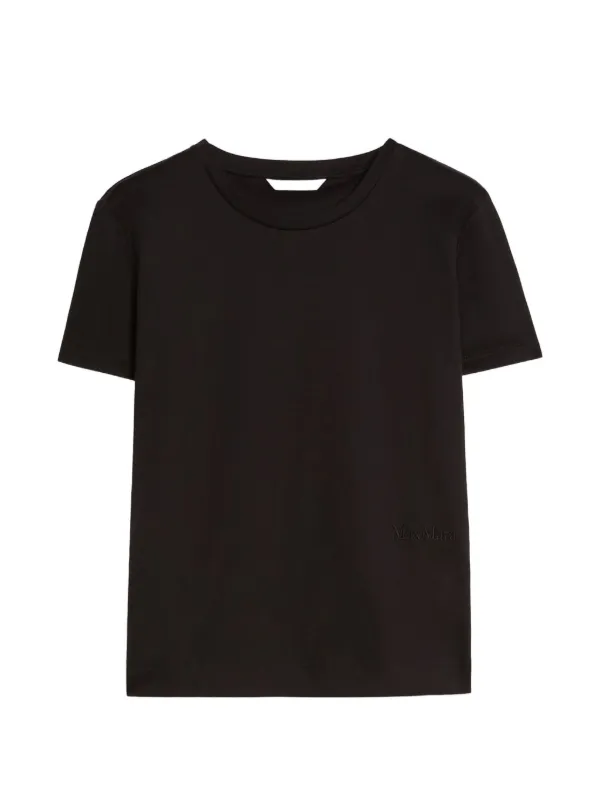 値下げ【美品】'S Max Mara ロゴTシャツ ブラック Max Mara ロゴ Tシャツ | ブラック | FARFETCH JP