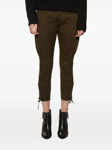 DSQUARED2 distressed trousers