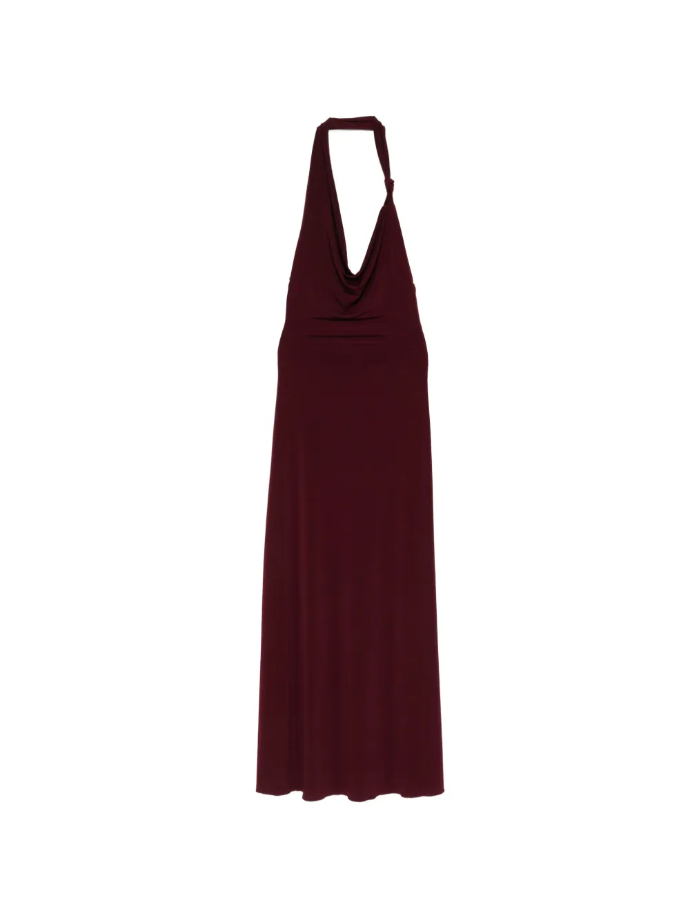 Aniye By Norah halterneck maxi dress - Rosso