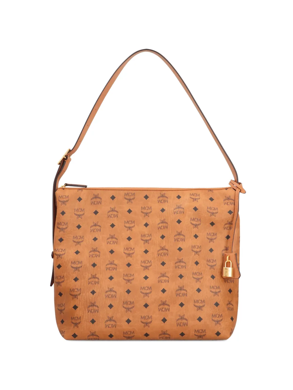 MCM Aren Visetos tote bag - Marrone