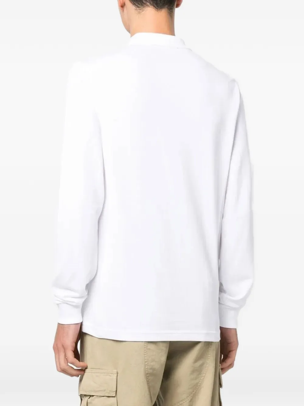 Fred Perry Poloshirt met geborduurd logo Wit