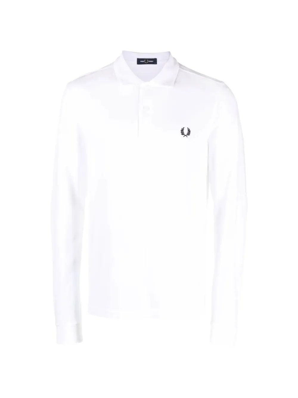 Fred Perry logo-embroidered polo shirt