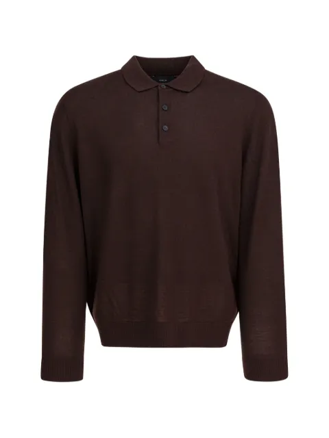 Vince merino wool polo shirt