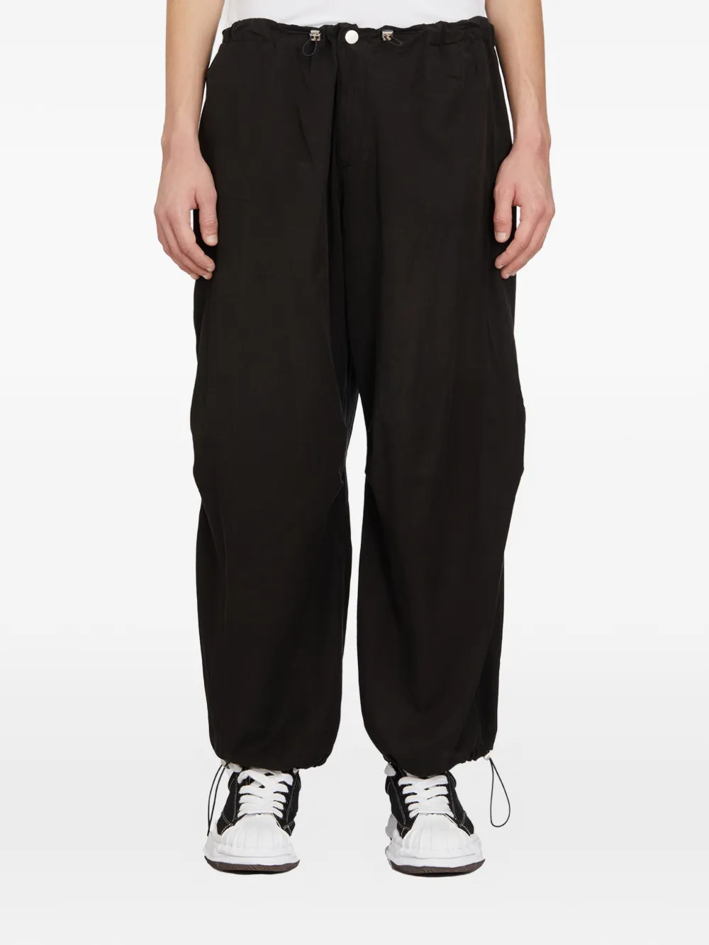 Andrea Ya'aqov wide-leg trousers - Schwarz