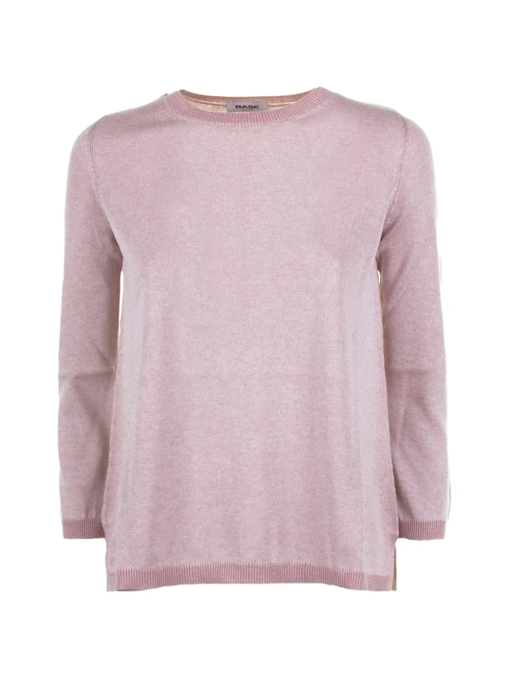 Base Milano crew-neck sweater - Rosa