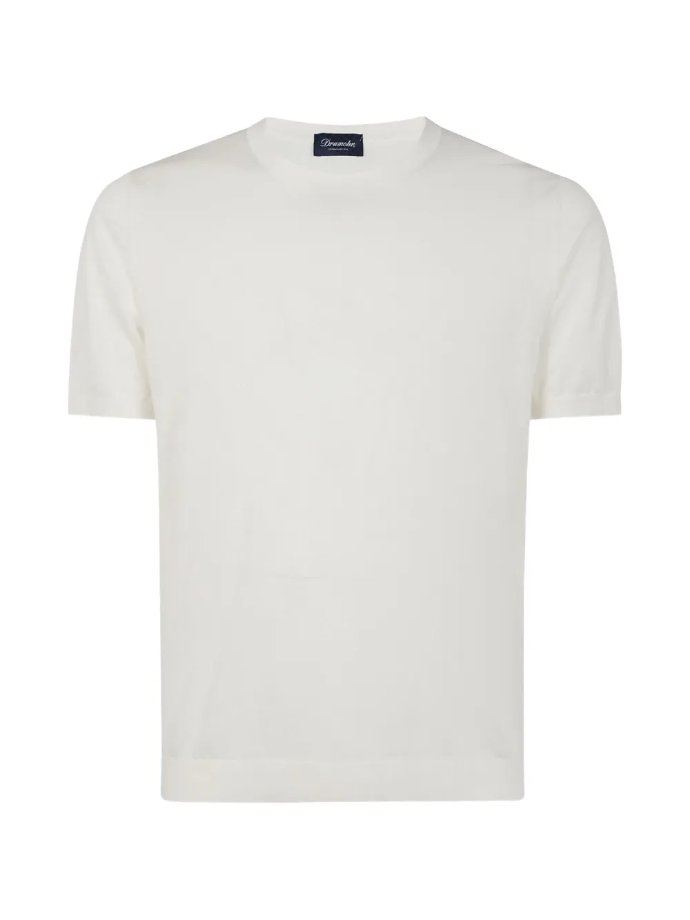 Drumohr short sleeve T-shirt - Bianco